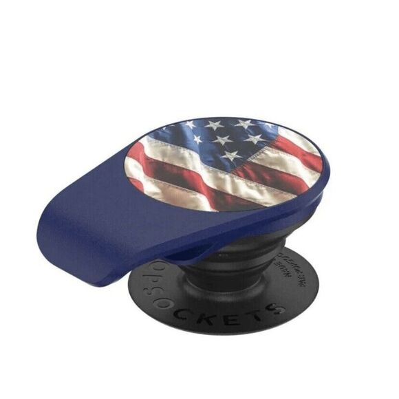 PopSockets: PopGrip Opener - Swappable Grip and Bottle Opener - American Flag - Picture 2 of 7